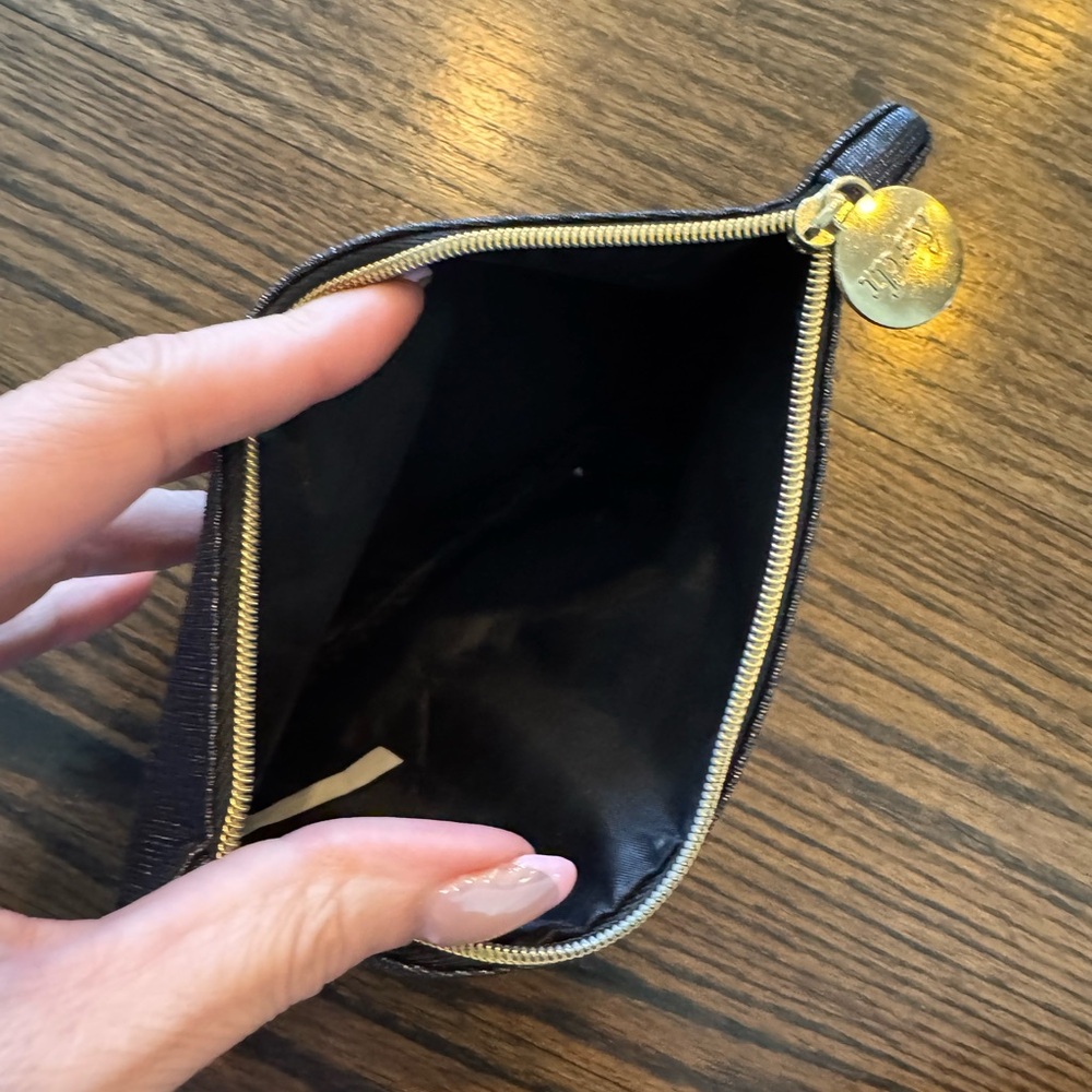 ipsy Gray and Yellow Cosmetic Bag - Picture 3 of 3